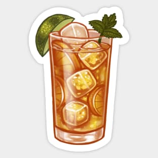 Fresh Mint Tea Sticker